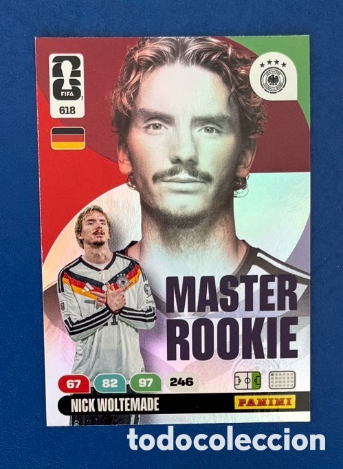 Coleccionismo cromos antiguos: 618 M&Aacute;STER ROOKIE WOLTEMADE FIFA WORLD CUP MUNDIAL 2026 ALEMANIA