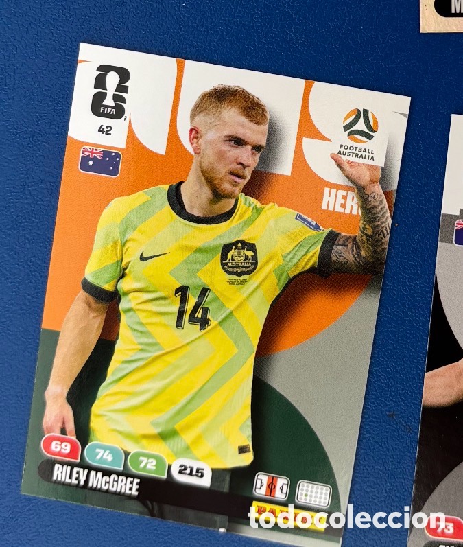 Coleccionismo cromos antiguos: 42 RILEY MCGREE AUSTRALIA FIFA WORLD CUP MUNDIAL 2026