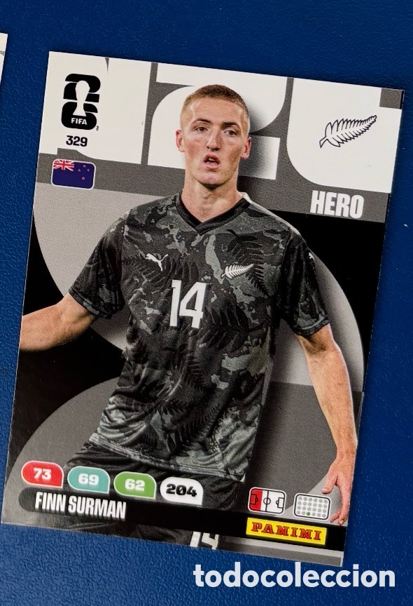 Coleccionismo cromos antiguos: 329 SURMAN NUEVA ZELANDA FIFA WORLD CUP MUNDIAL 2026
