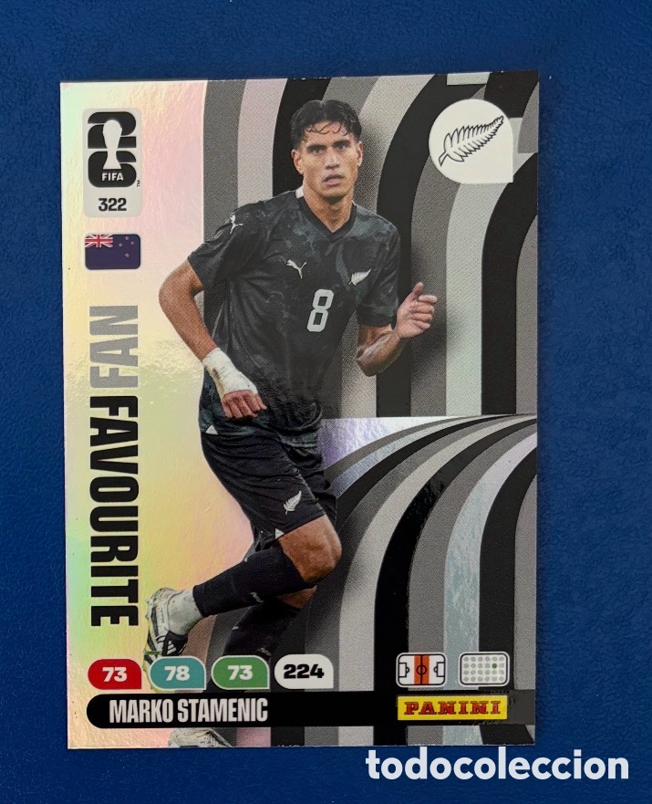Coleccionismo cromos antiguos: 322 STARMENIC NUEVA ZELANDA FIFA WORLD CUP MUNDIAL 2026 FAN FAVOURITE