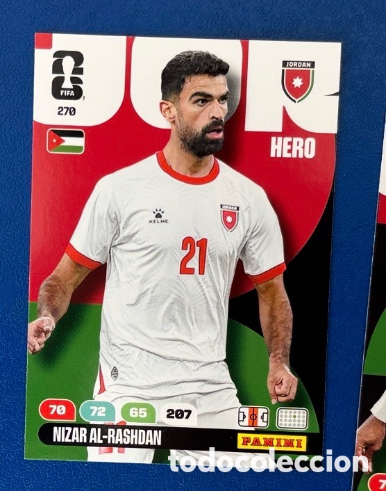 Coleccionismo cromos antiguos: 270 AL-RASHDAN JORDANIA FIFA WORLD CUP MUNDIAL 2026