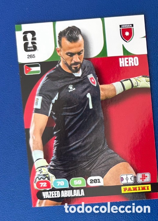 Coleccionismo cromos antiguos: 265 ABULAILA JORDANIA FIFA WORLD CUP MUNDIAL 2026