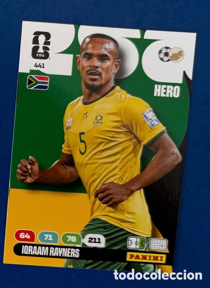 Coleccionismo cromos antiguos: 441 RAYNERS SUD&Aacute;FRICA FIFA WORLD CUP MUNDIAL 2026
