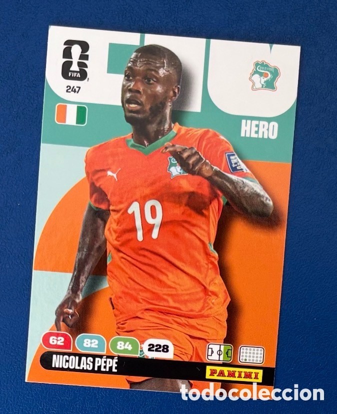 Coleccionismo cromos antiguos: 247 NICOL&Aacute;S PEPE COSTA DE MARFIL FIFA WORLD CUP MUNDIAL 2026