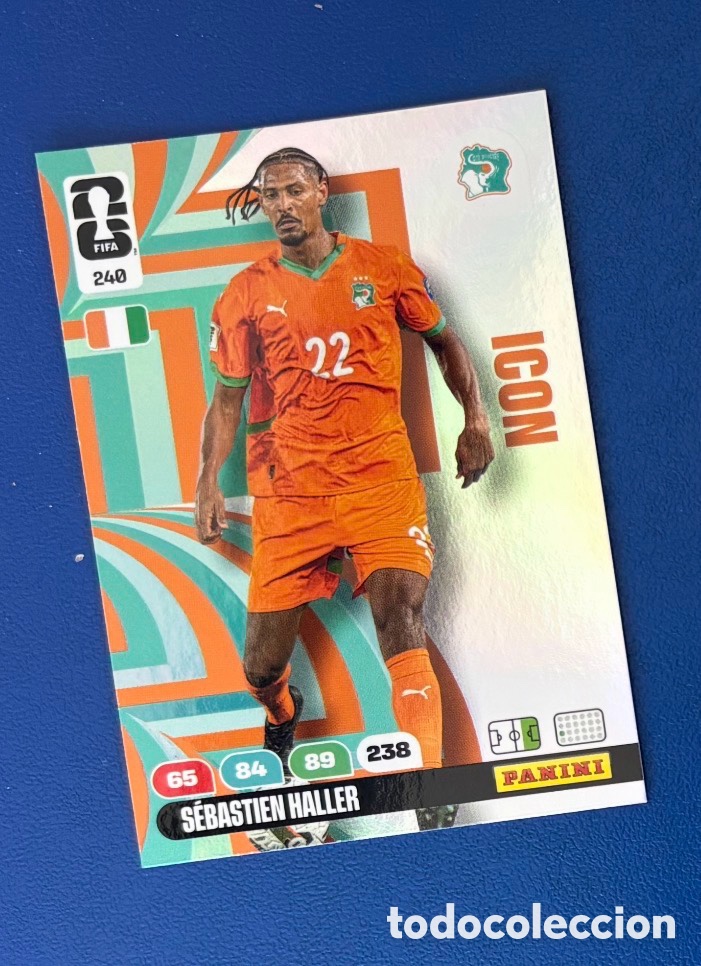 Coleccionismo cromos antiguos: 240 HALLER ICON COSTA DE MARFIL FIFA WORLD CUP MUNDIAL 2026