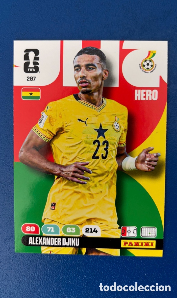 Coleccionismo cromos antiguos: 207 DJIKU GHANA FIFA WORLD CUP MUNDIAL 2026