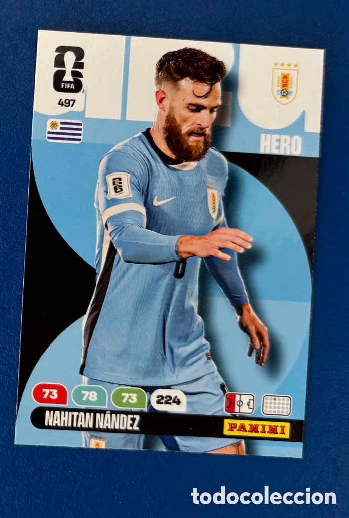 Coleccionismo cromos antiguos: 497 NANDEZ URUGUAY FIFA WORLD CUP MUNDIAL 2026