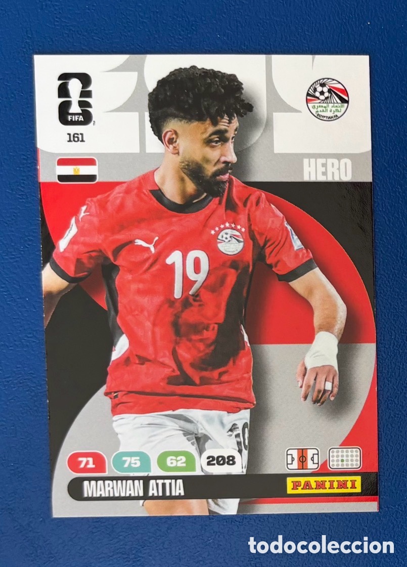 Coleccionismo cromos antiguos: 161 ATTIA EGIPTO FIFA WORLD CUP MUNDIAL 2026