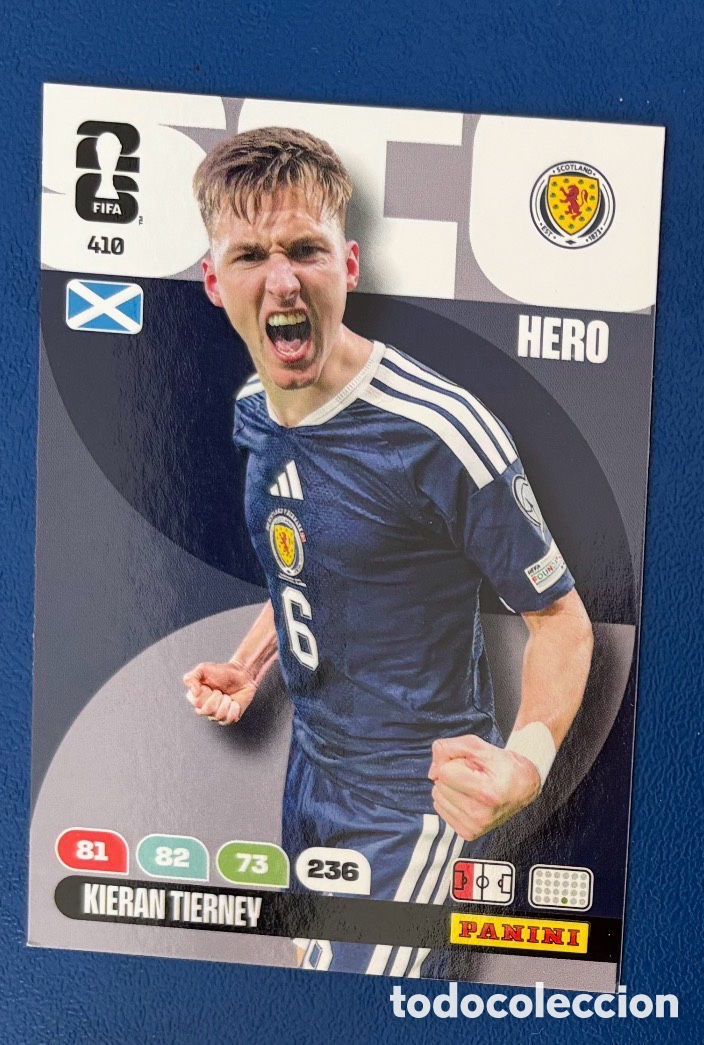 Coleccionismo cromos antiguos: 410 TIERNEY ESCOCIA FIFA WORLD CUP MUNDIAL 2026