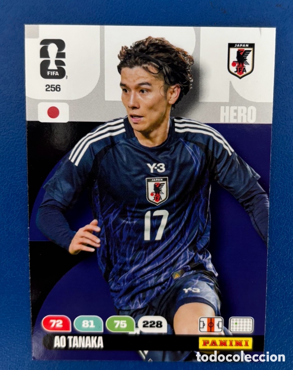 Coleccionismo cromos antiguos: 256 TANAKA JAP&Oacute;N FIFA WORLD CUP MUNDIAL 2026