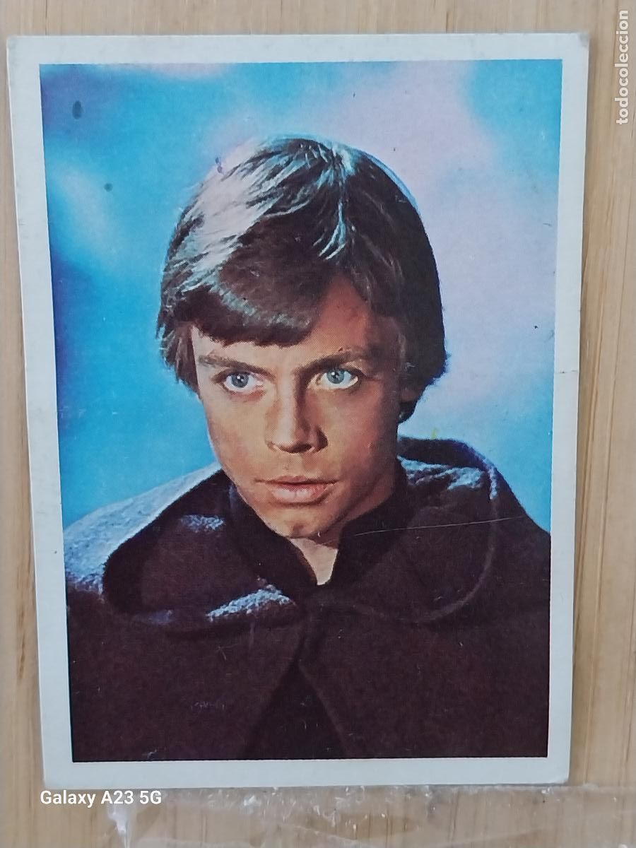 Coleccionismo cromos antiguos: RETORNO JEDI STAR WARS CROMO 25 RECUPERADO LUKE SKYWALKER ED PACOSA 2