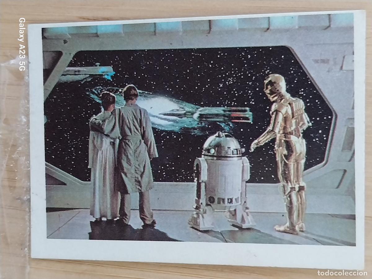 Coleccionismo cromos antiguos: RETORNO JEDI STAR WARS A&Ntilde;O 1983 CROMO 24 RECUPERADO ED PACOSA 2