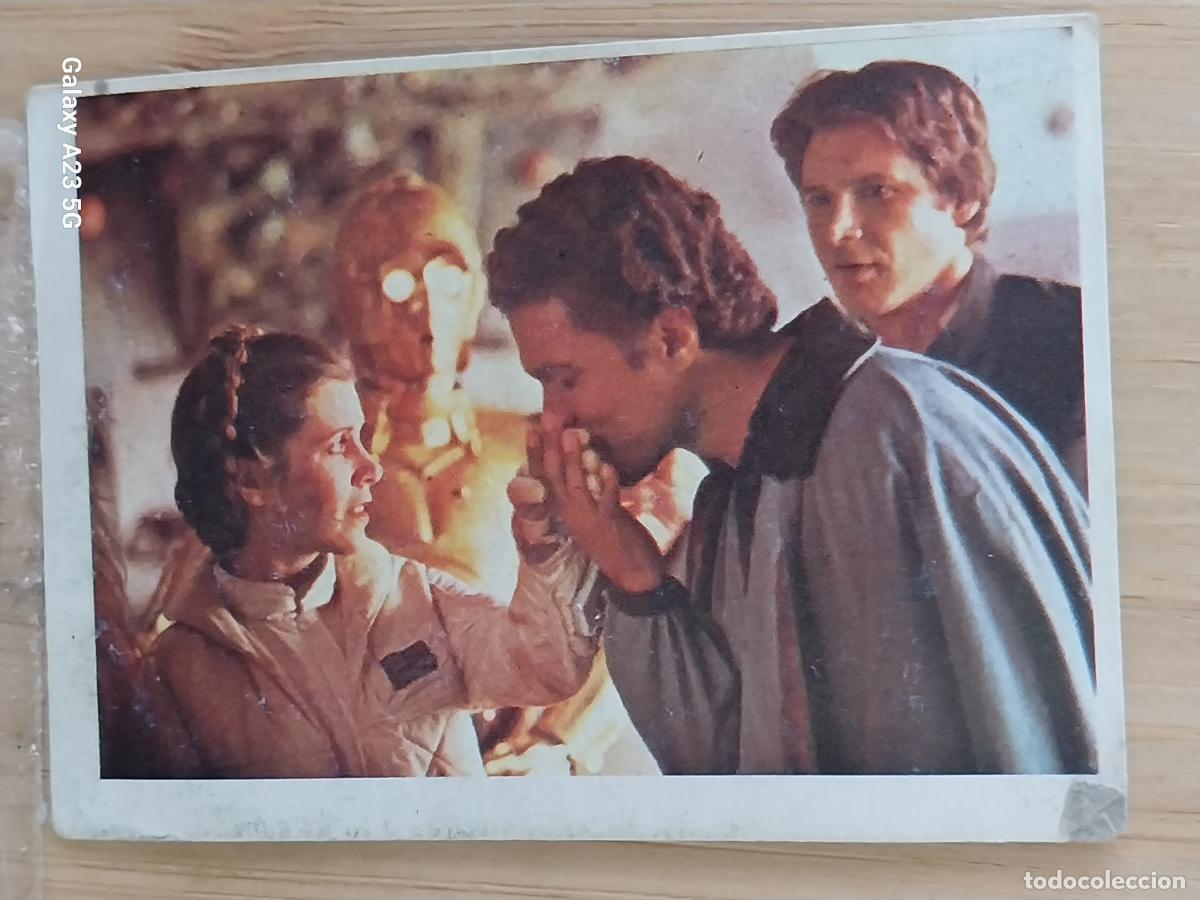 Coleccionismo cromos antiguos: RETORNO JEDI STAR WARS A&Ntilde;O 1983 CROMO 16 RECUPERADO ED PACOSA 2