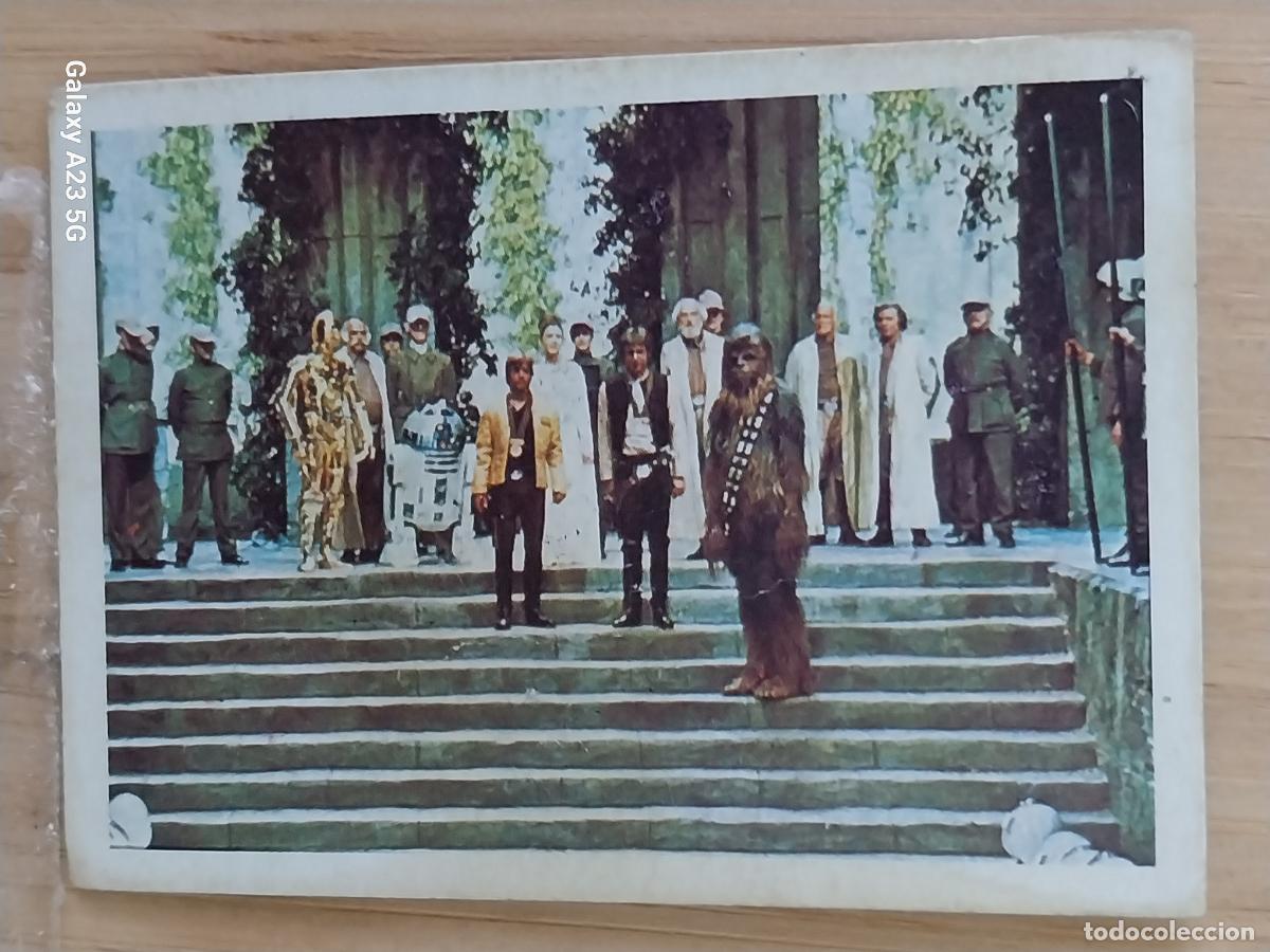 Coleccionismo cromos antiguos: RETORNO JEDI STAR WARS A&Ntilde;O 1983 CROMO 12 RECUPERADO ED PACOSA 2