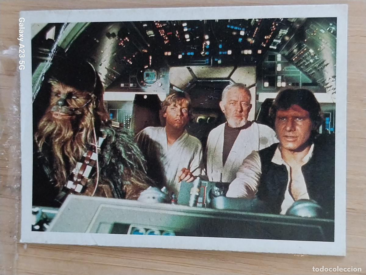 Coleccionismo cromos antiguos: RETORNO JEDI STAR WARS A&Ntilde;O 1983 CROMO 9 RECUPERADO ED PACOSA 2