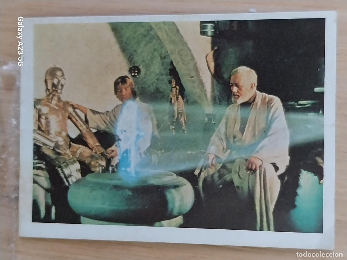 Coleccionismo cromos antiguos: RETORNO JEDI STAR WARS A&Ntilde;O 1983 CROMO 7 RECUPERADO ED PACOSA 2