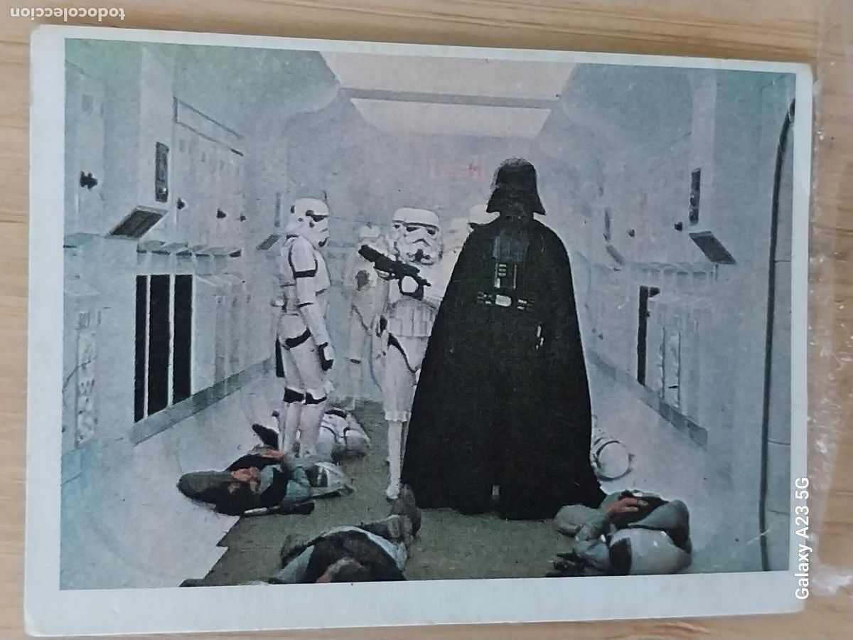 Coleccionismo cromos antiguos: RETORNO JEDI STAR WARS A&Ntilde;O 1983 CROMO 2 RECUPERADO ED PACOSA 2