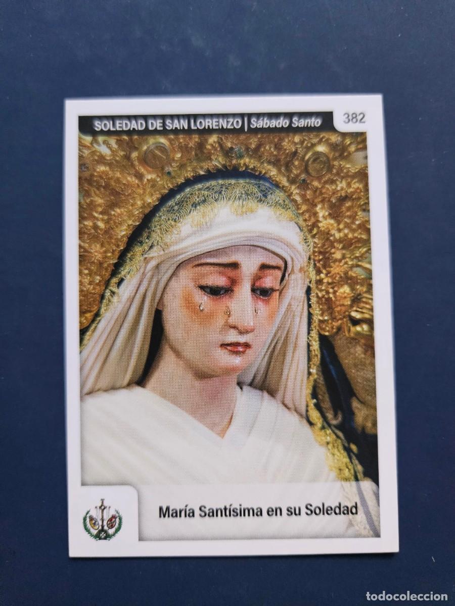Coleccionismo cromos antiguos: N&ordm; 382 SEMANA SANTA SEVILLA 2025 25 HOLY CARDS