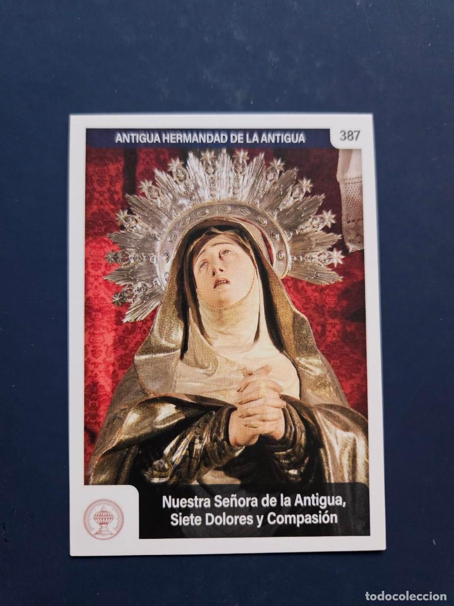 Coleccionismo cromos antiguos: N&ordm; 387 SEMANA SANTA SEVILLA 2025 25 HOLY CARDS