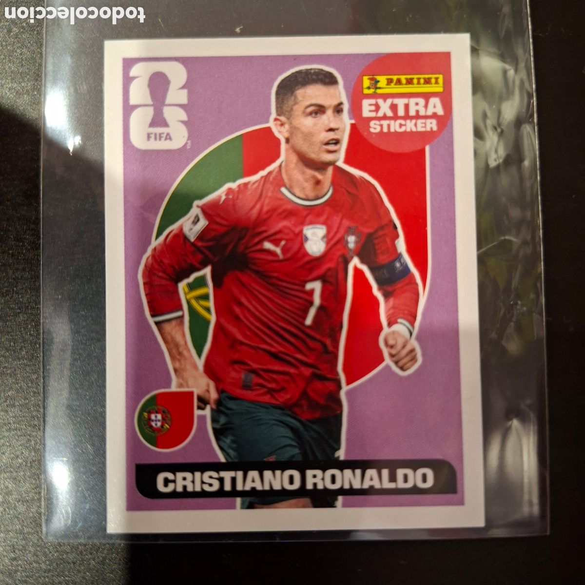 Coleccionismo cromos antiguos: EXTRA STICKER CRISTIANO RONALDO FWC