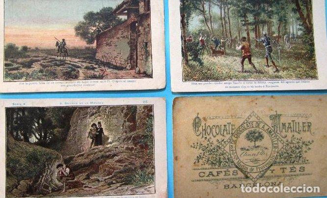 Coleccionismo cromos antiguos: LOTE DE CROMOS. CROMOS SUELTOS; 0,60 &euro;. D. QUIJOTE DE LA MANCHA. CHOCOLATE AMATLLER. ANTERIOR A 1906