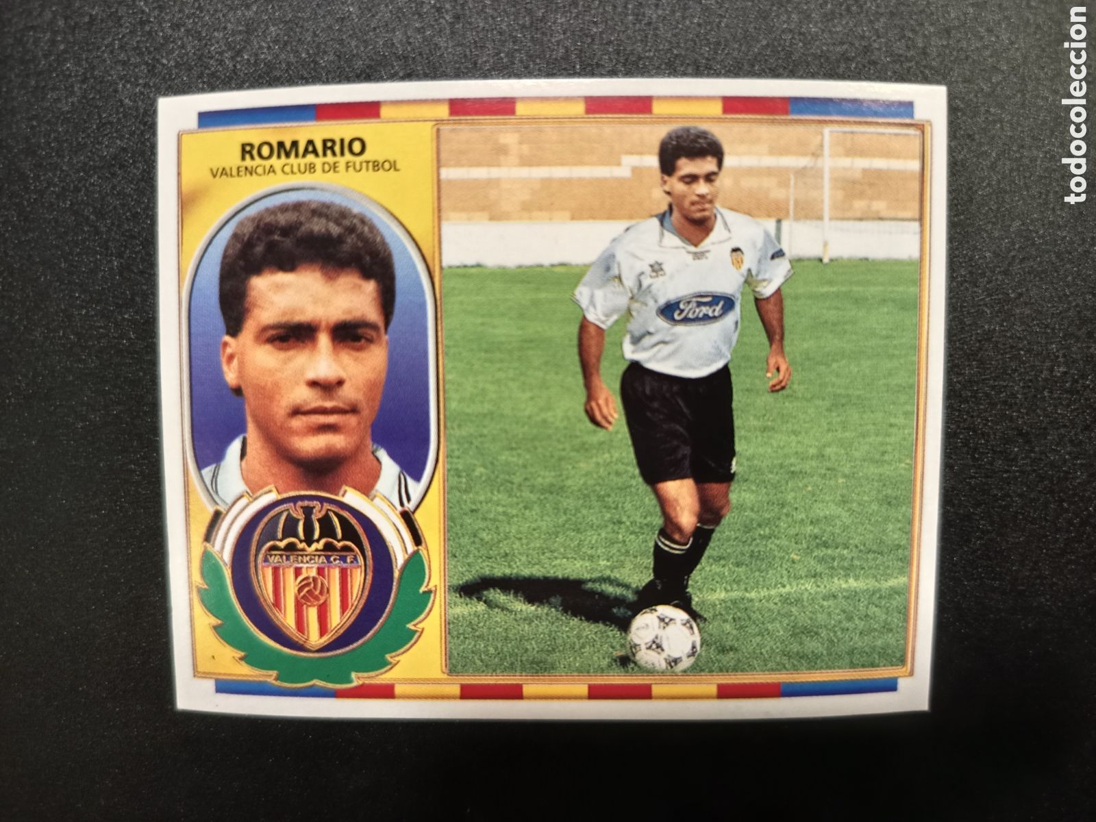 Collectionnisme Cartes &agrave; collectionner anciennes: (1) &Uacute;ltimos fichajes Romario Valencia CF n&uacute;mero 23 Colecciones Este 96-97 1996 1997 1996-97