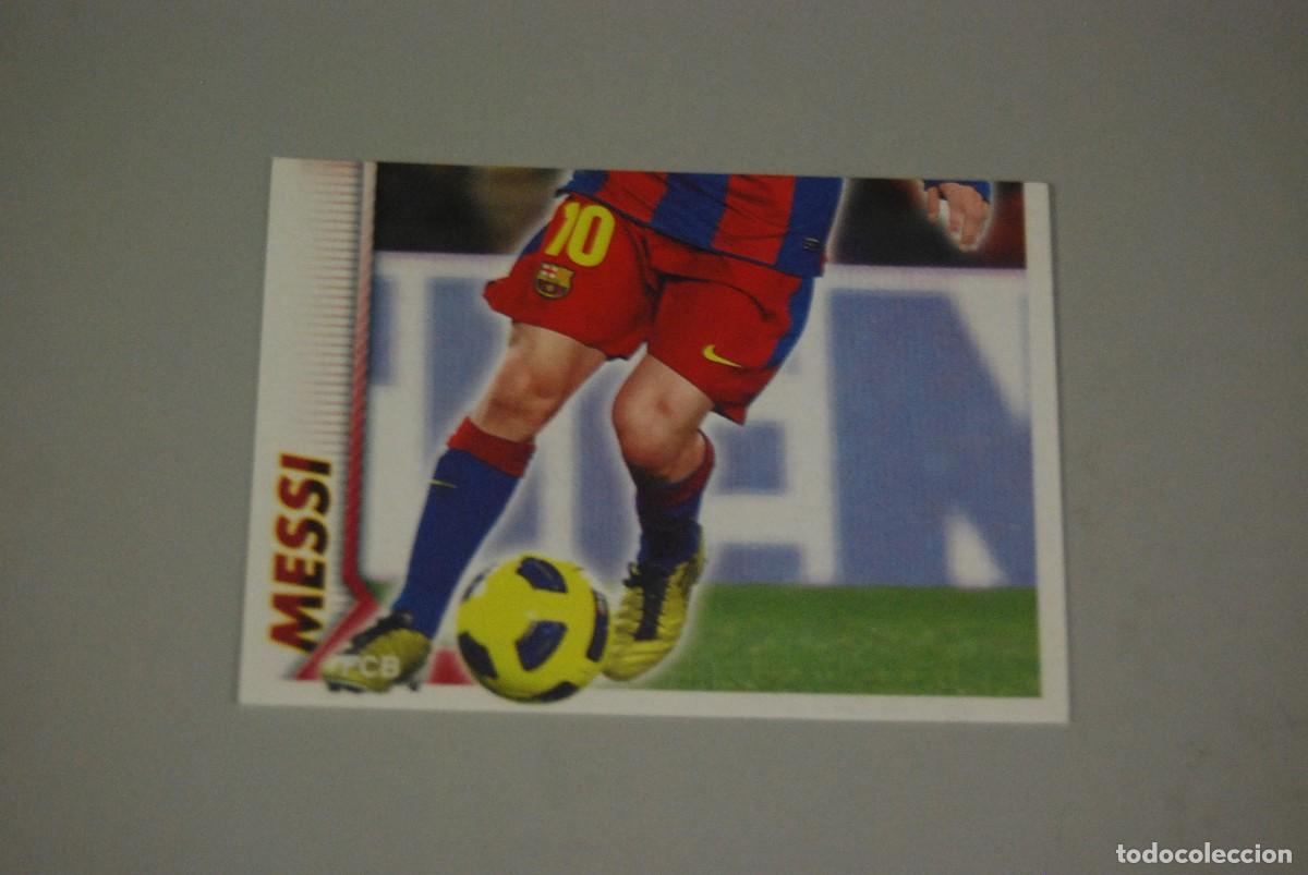 Coleccionismo cromos antiguos: MESSI FC. BARCELONA CROMO LIGA 2010-2011 10-11 N&ordm; 118 PANINI (VER FOTOS)