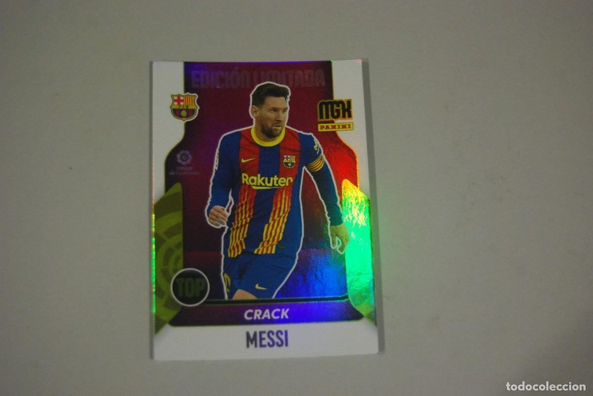Coleccionismo cromos antiguos: MESSI FC. BARCELONA EDICION LIMITADA - TOP CRACK, LIGA SANTANDER 2021-2022 21-22 (VER FOTOS)