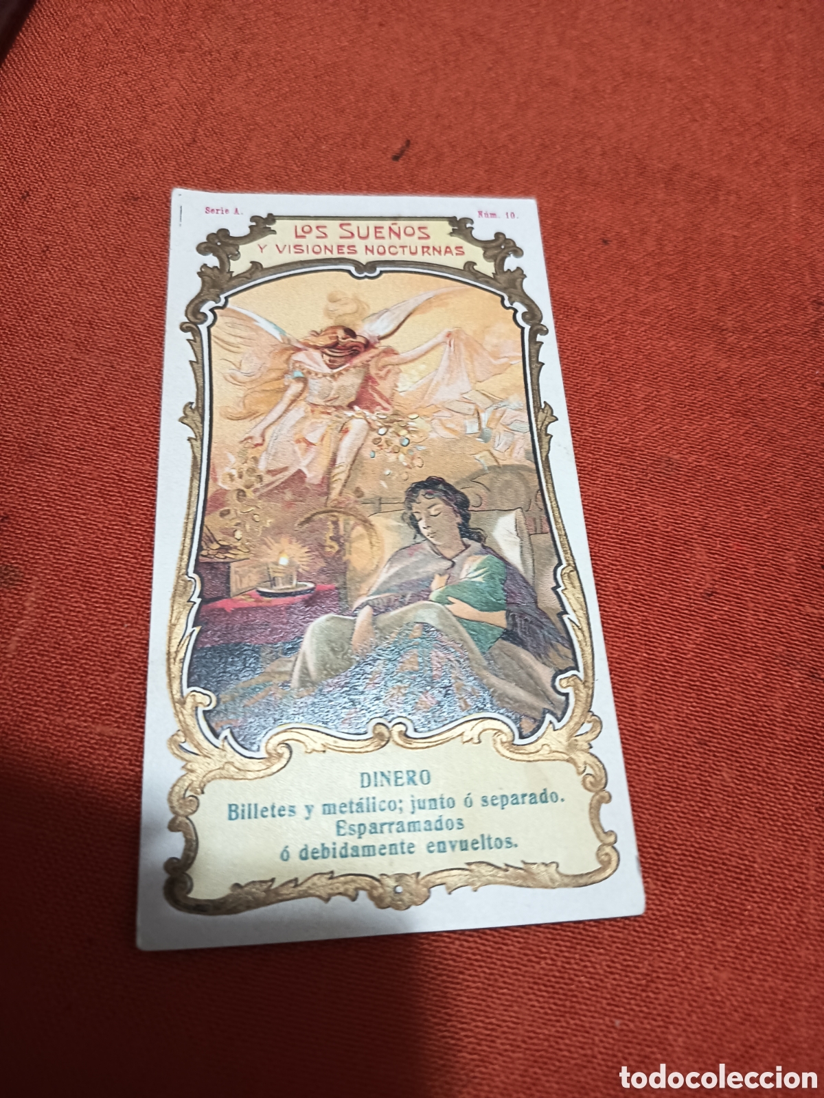 Coleccionismo cromos antiguos: Cromo los sue&ntilde;os y visiones nocturnas la fortuna s.a. galletas y bizcochos Madrid