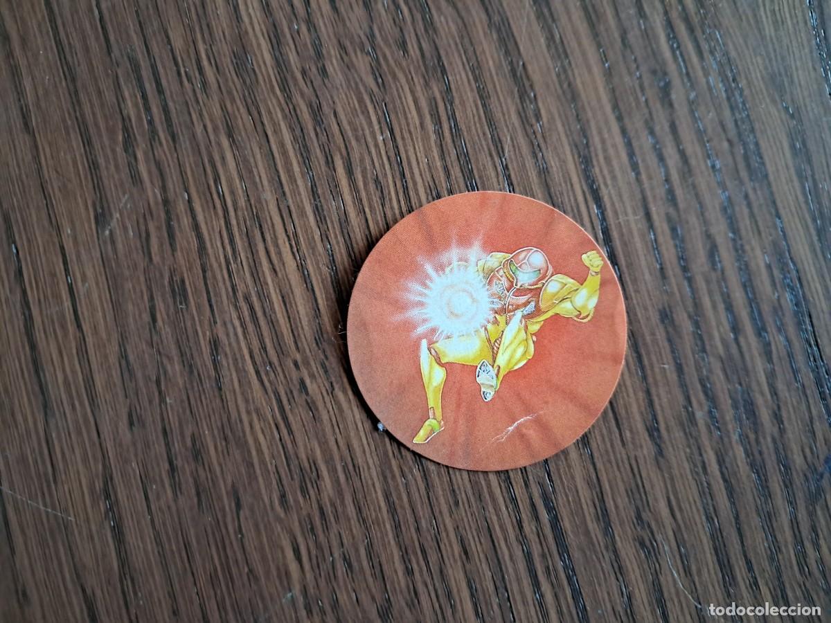 Collectable Antique Stickers: cromo pegatina, Samus Aran, metroid amiibo, nintendo