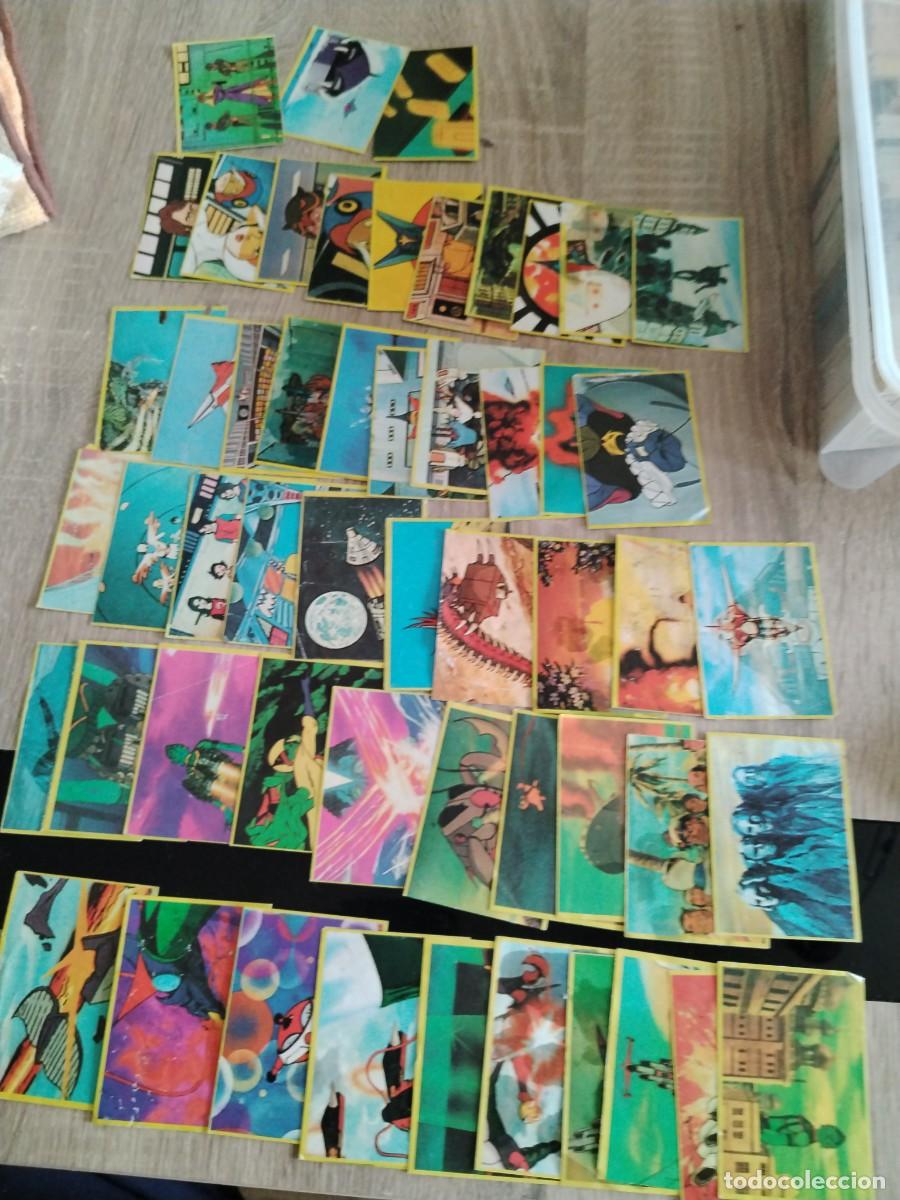 Collectionnisme Cartes &agrave; collectionner anciennes: La batalla de los planetas- Danone- lote de 53 cromos