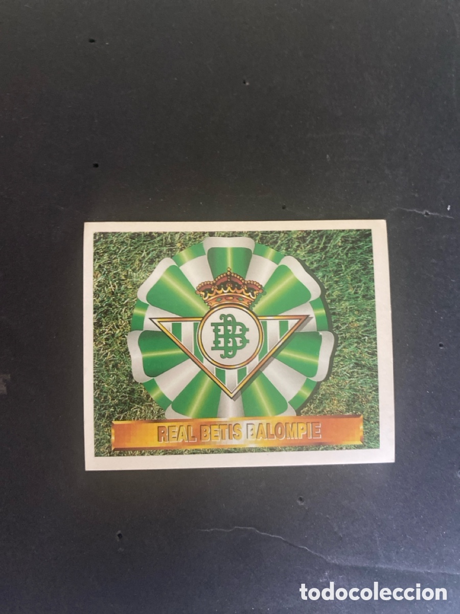 Coleccionismo cromos antiguos: Cromo liga 94/94 Betis nunca pegado