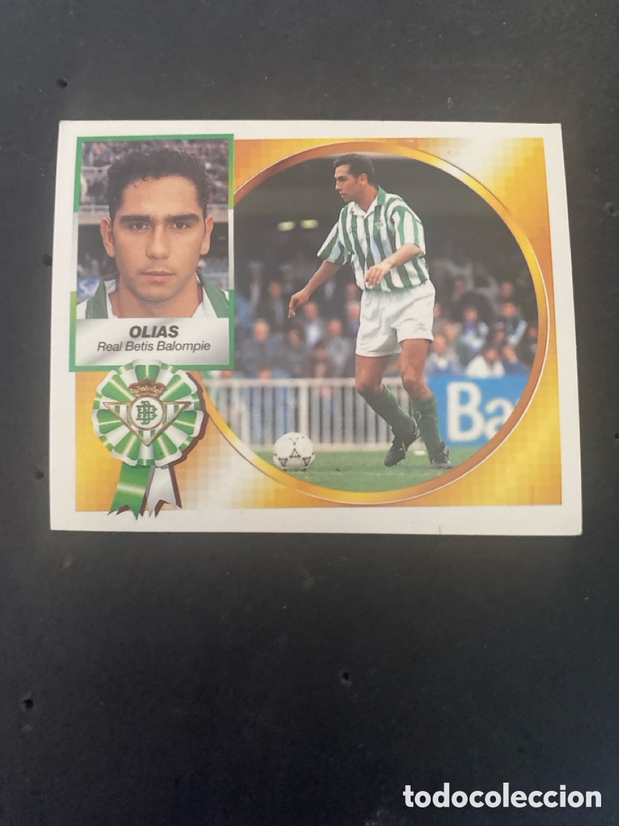 Coleccionismo cromos antiguos: Cromo liga 94/95 Betis nunca pegada