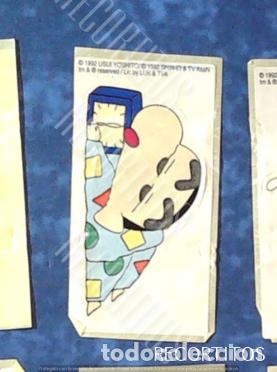 Collectable Antique Stickers: CROMO CHICLE CHICLES SHIN CHAN SHINCHAN BOOMER NEON STICKERS