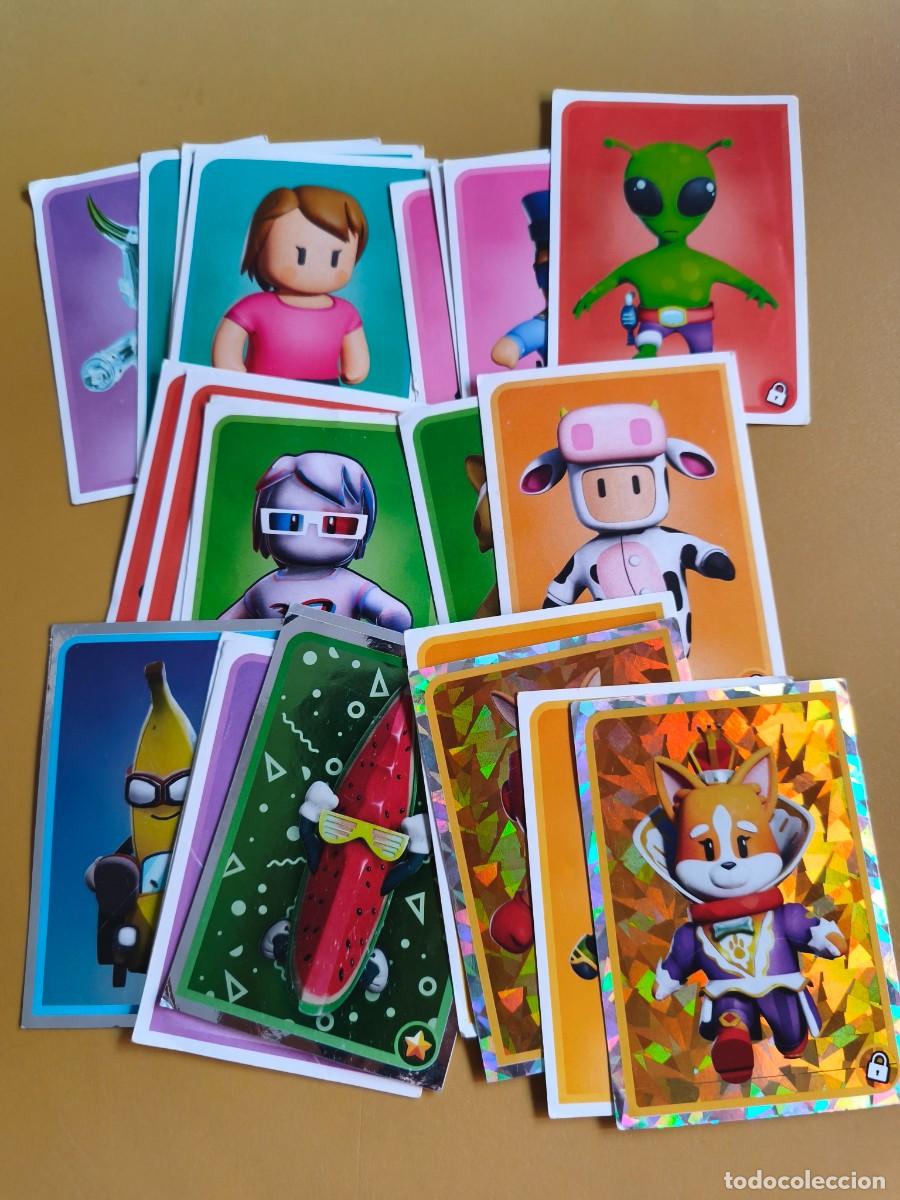 Coleccionismo cromos antiguos: stumble guys, contiene 24 cromos