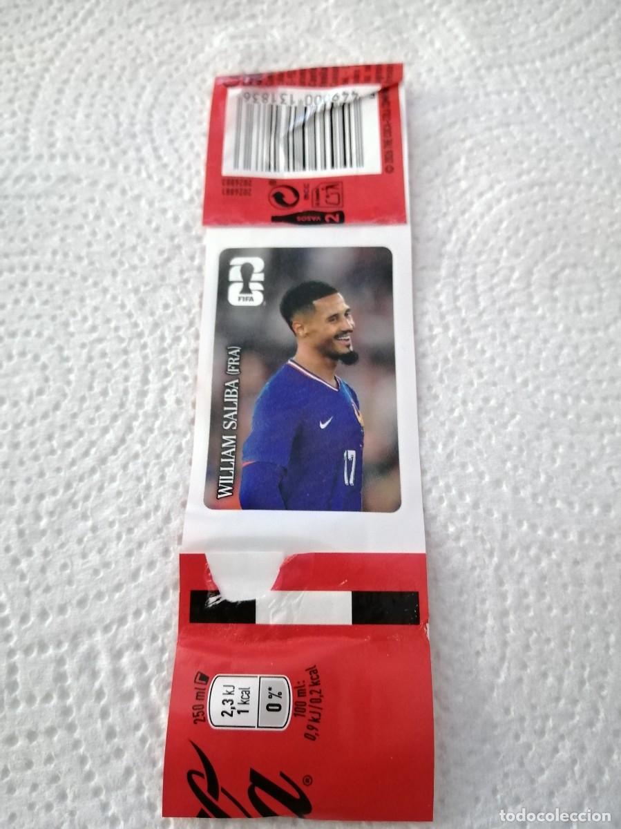 Colecionismo Cromos antigos: WILLIAM SALIBA FRANCIA COCA COLA COCACOLA ⚽ PANINI FIFA MUNDIAL WORLD CUP 26 2026 STICKER ⚽
