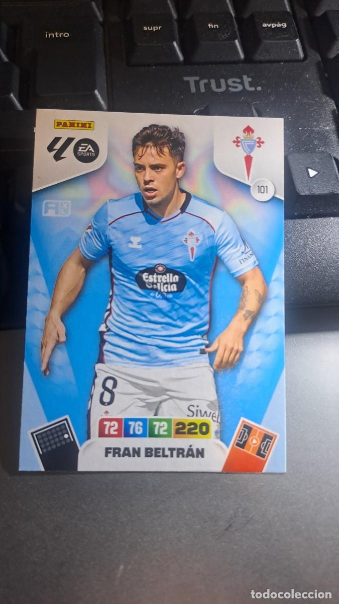 Coleccionismo cromos antiguos: ADRENALYN XL FRAN BELTRAN 101 CELTA DE VIGO CROMO LIGA 2025 2026 25 26 PANINI