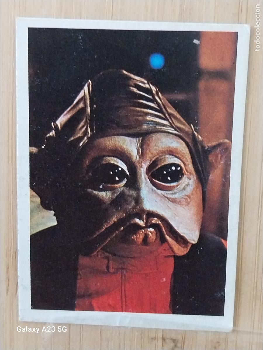 Coleccionismo cromos antiguos: RETORNO JEDI STAR WARS PACOSA DOS 1983 CROMO 36 COPILOTO REBELDE RECUPERADO ORIGINAL