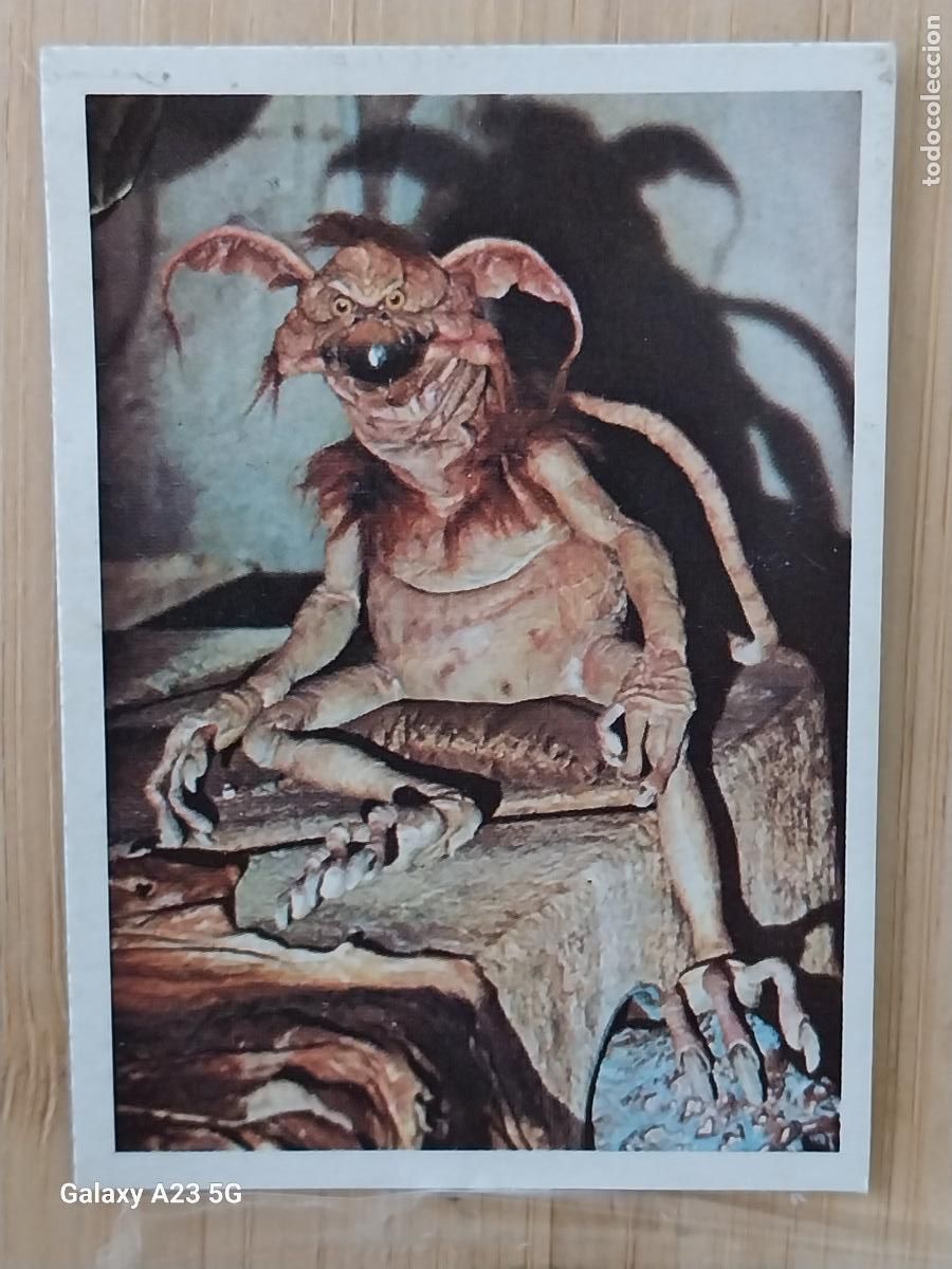 Coleccionismo cromos antiguos: RETORNO JEDI STAR WARS PACOSA DOS 1983 CROMO 48 RECUPERADO ORIGINAL
