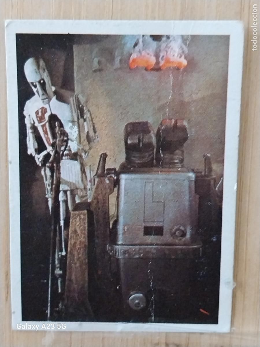 Coleccionismo cromos antiguos: RETORNO JEDI STAR WARS PACOSA DOS 1983 CROMO 50 RECUPERADO ORIGINAL