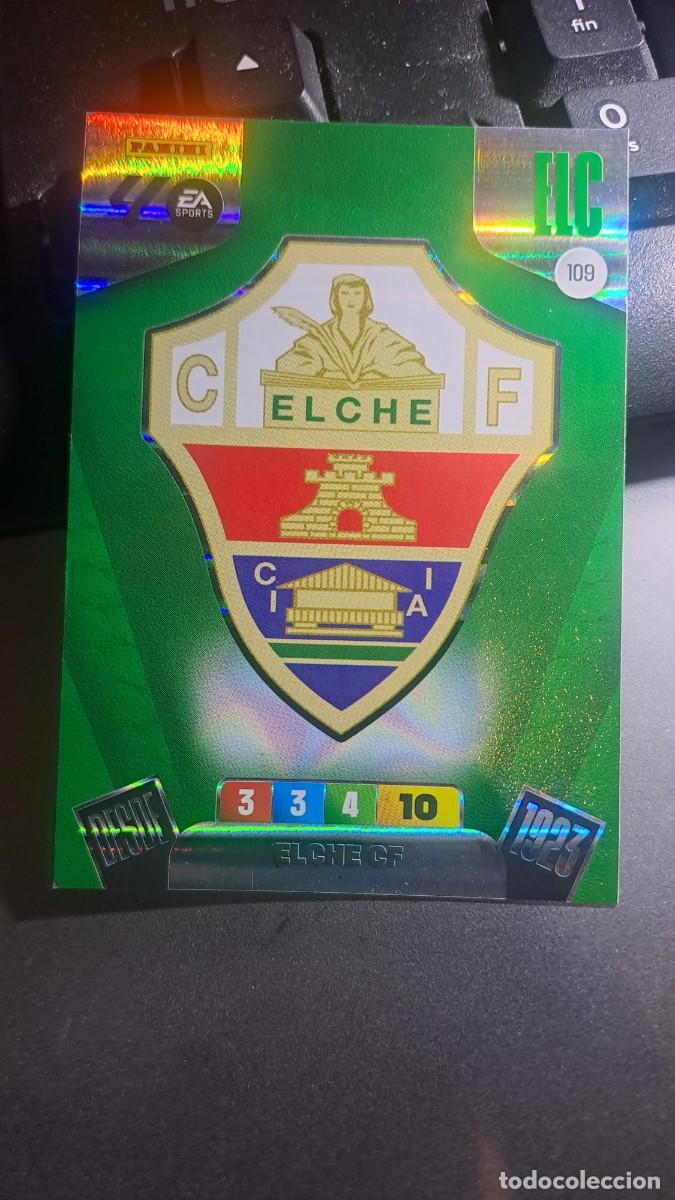 Coleccionismo cromos antiguos: ADRENALYN XL ESCUDO ELCHE 109 CROMO LIGA 2025 2026 25 26 PANINI