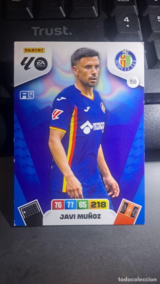 Coleccionismo cromos antiguos: ADRENALYN XL JAVI MU&Ntilde;OZ 159 GETAFE CROMO LIGA 2025 2026 25 26 PANINI