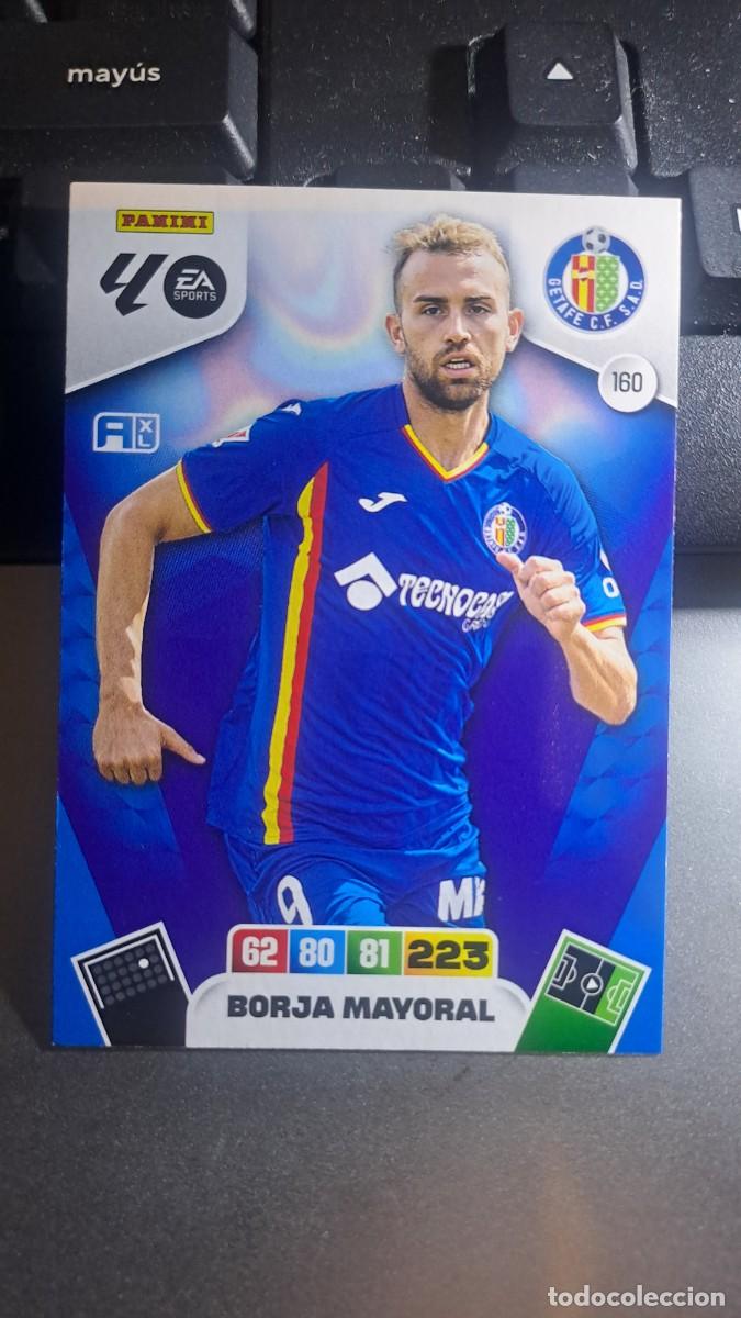 Coleccionismo cromos antiguos: ADRENALYN XL BORJA MAYORAL 160 GETAFE CROMO LIGA 2025 2026 25 26 PANINI