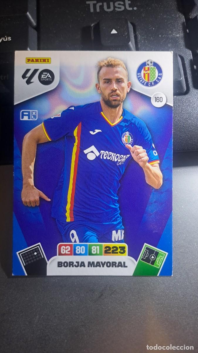 Coleccionismo cromos antiguos: ADRENALYN XL BORJA MAYORAL 160 GETAFE CROMO LIGA 2025 2026 25 26 PANINI