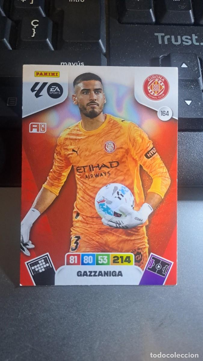Coleccionismo cromos antiguos: ADRENALYN XL GAZZANIGA 164 GIRONA CROMO LIGA 2025 2026 25 26 PANINI