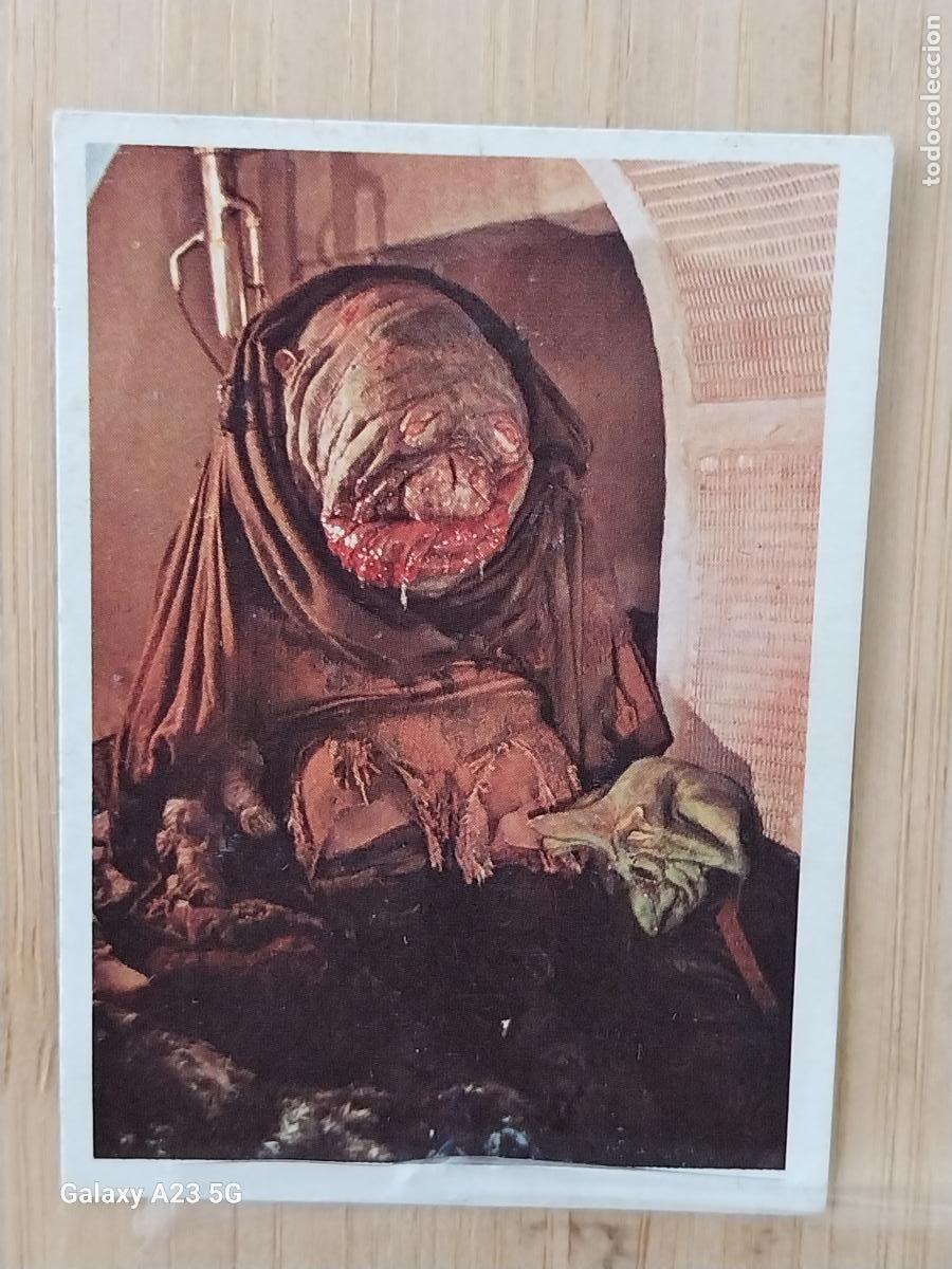 Coleccionismo cromos antiguos: RETORNO JEDI STAR WARS PACOSA DOS 1983 CROMO 51 RECUPERADO ORIGINAL