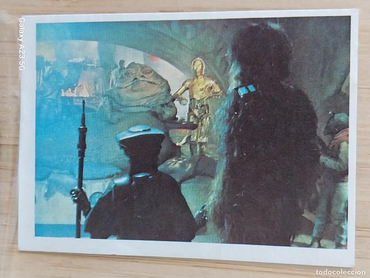 Coleccionismo cromos antiguos: RETORNO JEDI STAR WARS PACOSA DOS 1983 CROMO 57 RECUPERADO ORIGINAL
