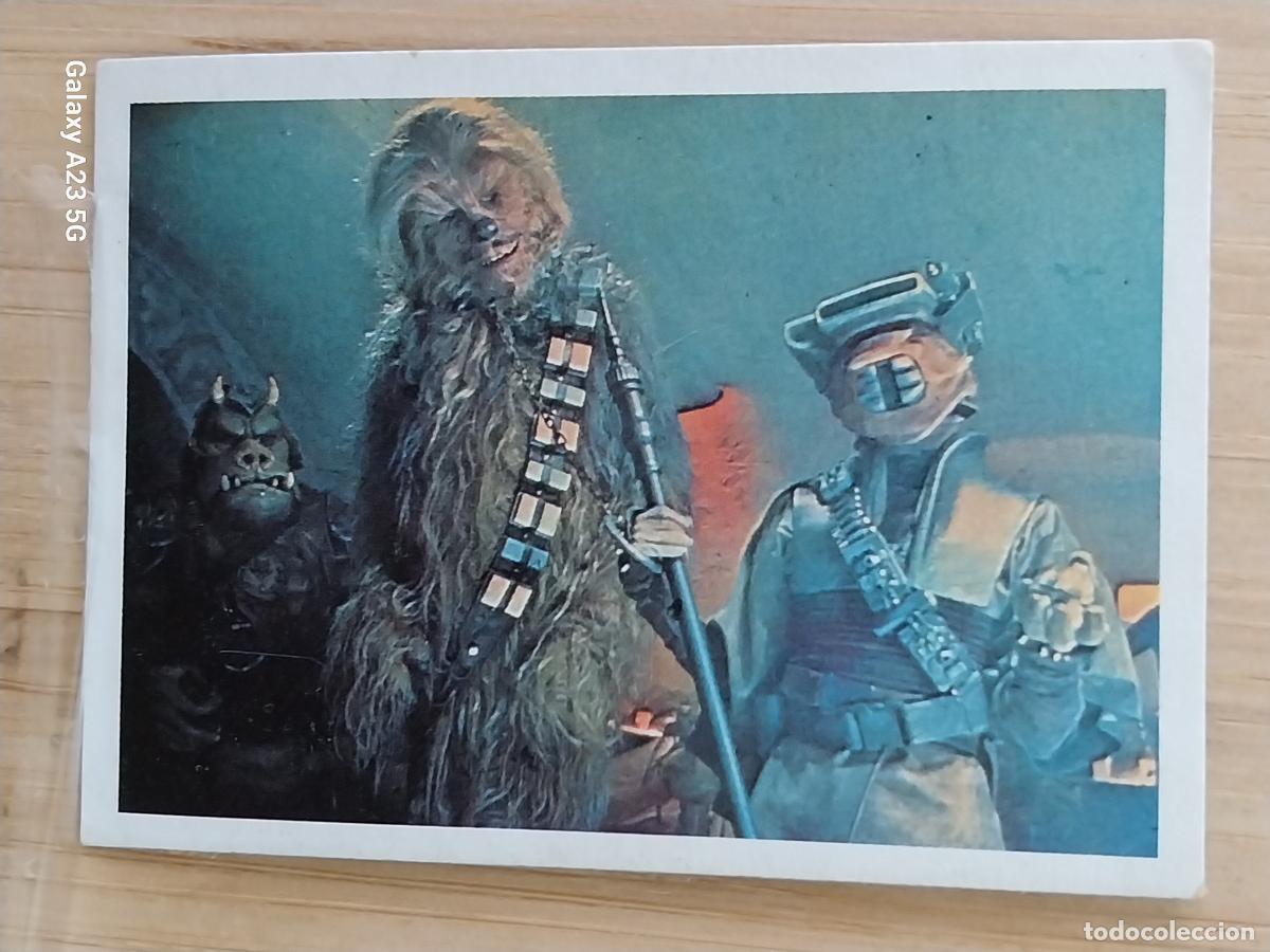 Coleccionismo cromos antiguos: RETORNO JEDI STAR WARS PACOSA DOS 1983 CROMO 58 RECUPERADO ORIGINAL