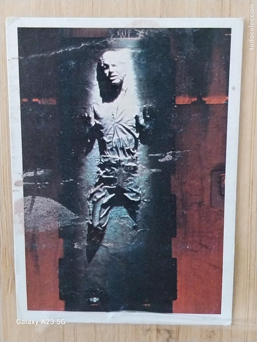 Coleccionismo cromos antiguos: RETORNO JEDI STAR WARS PACOSA DOS 1983 CROMO 60 RECUPERADO ORIGINAL