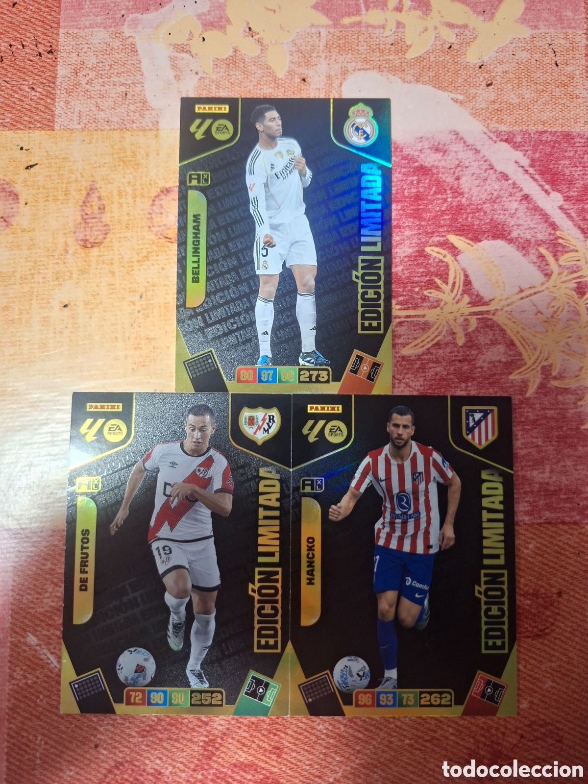 Coleccionismo cromos antiguos: 3 cromos edicion limitada